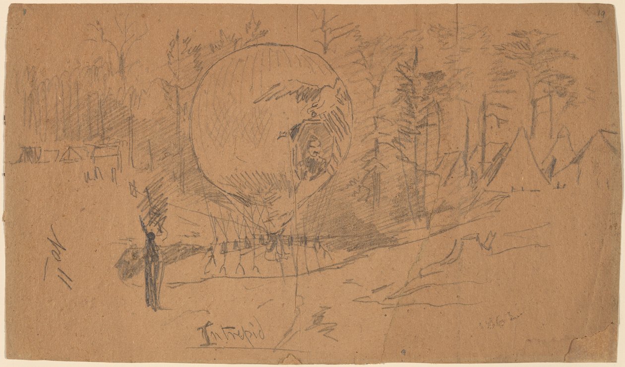 uforfærdet [lige] af Winslow Homer
