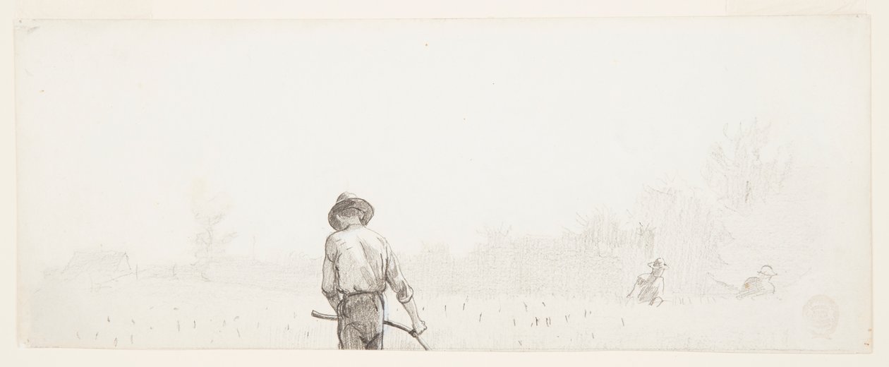 Mand med en le af Winslow Homer