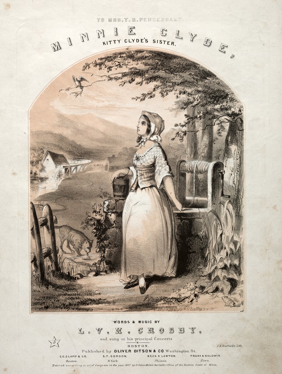 Minnie Clyde - Nodecover. af Winslow Homer