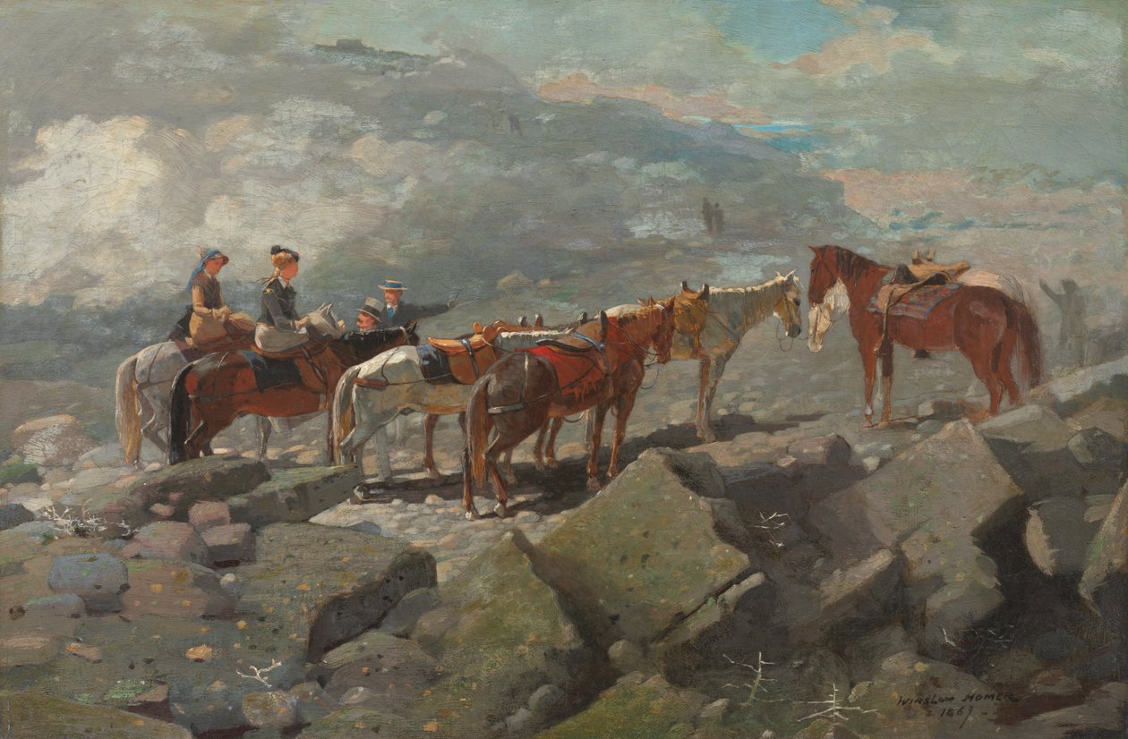 Mount Washington, 1869. af Winslow Homer