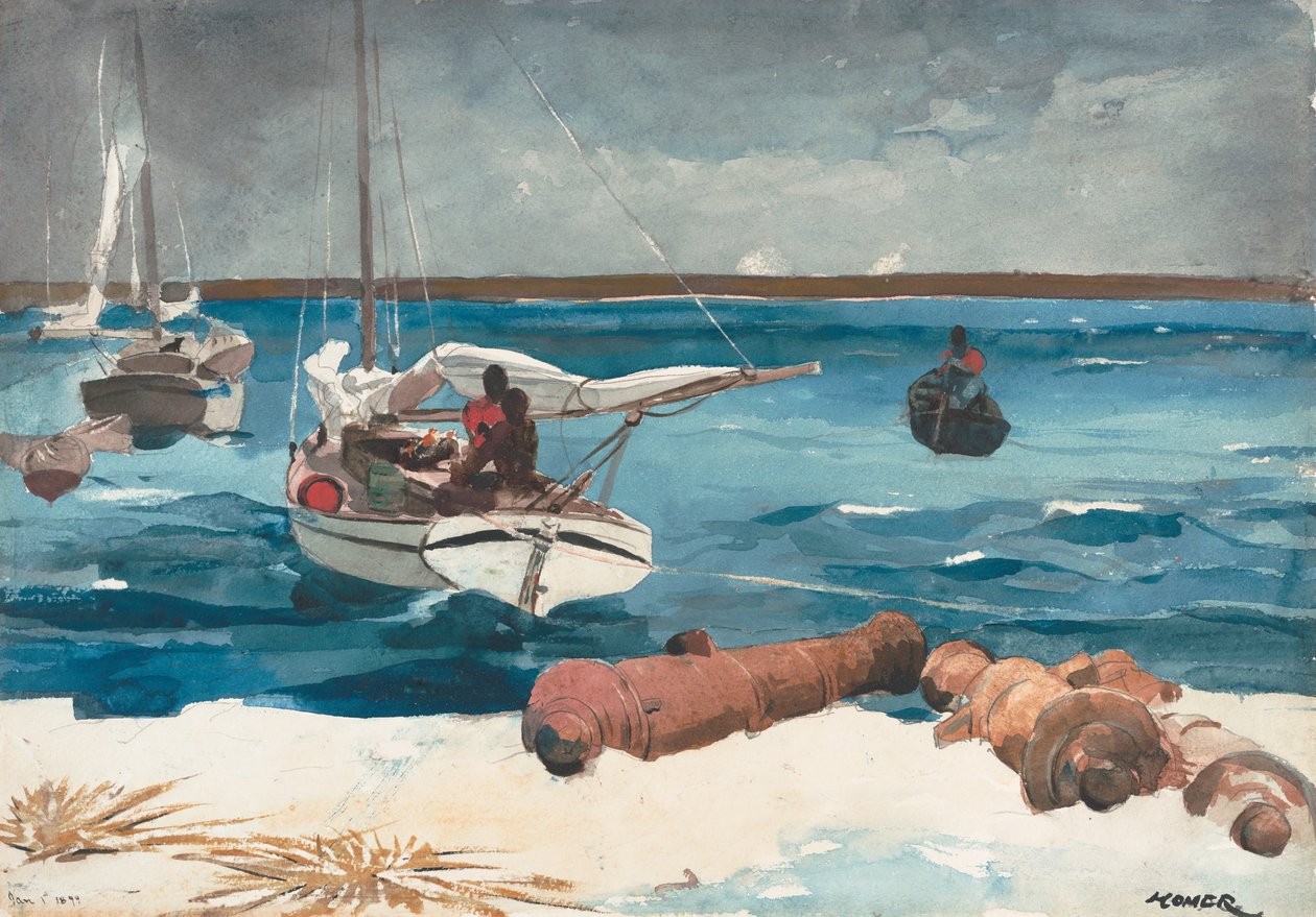 Nassau, 1899. af Winslow Homer