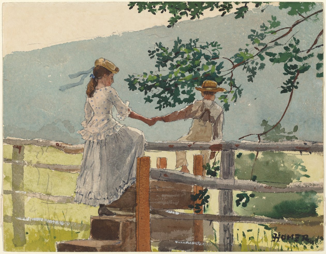 På Stilen af Winslow Homer