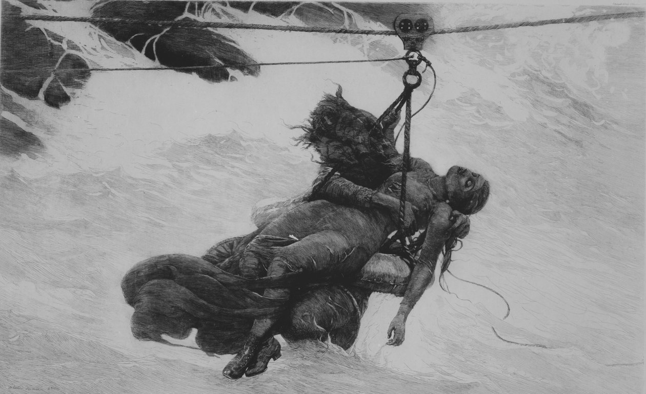Gemt, 1889. af Winslow Homer