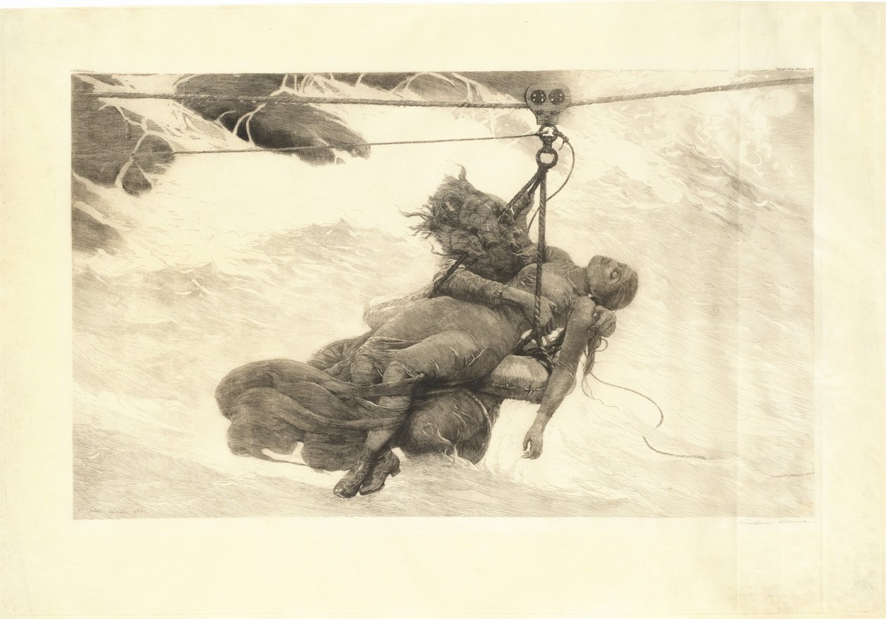 Gemt, 1889. af Winslow Homer