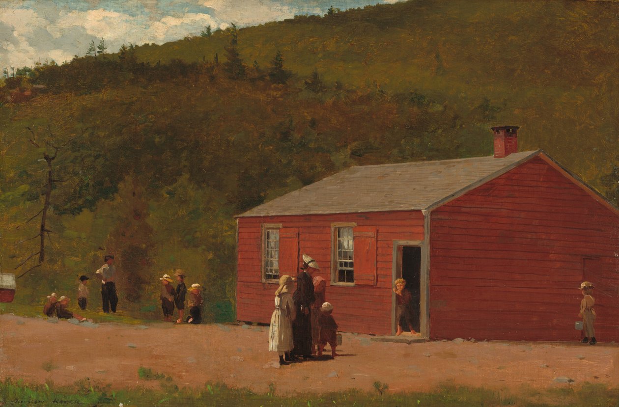 Skole tid af Winslow Homer