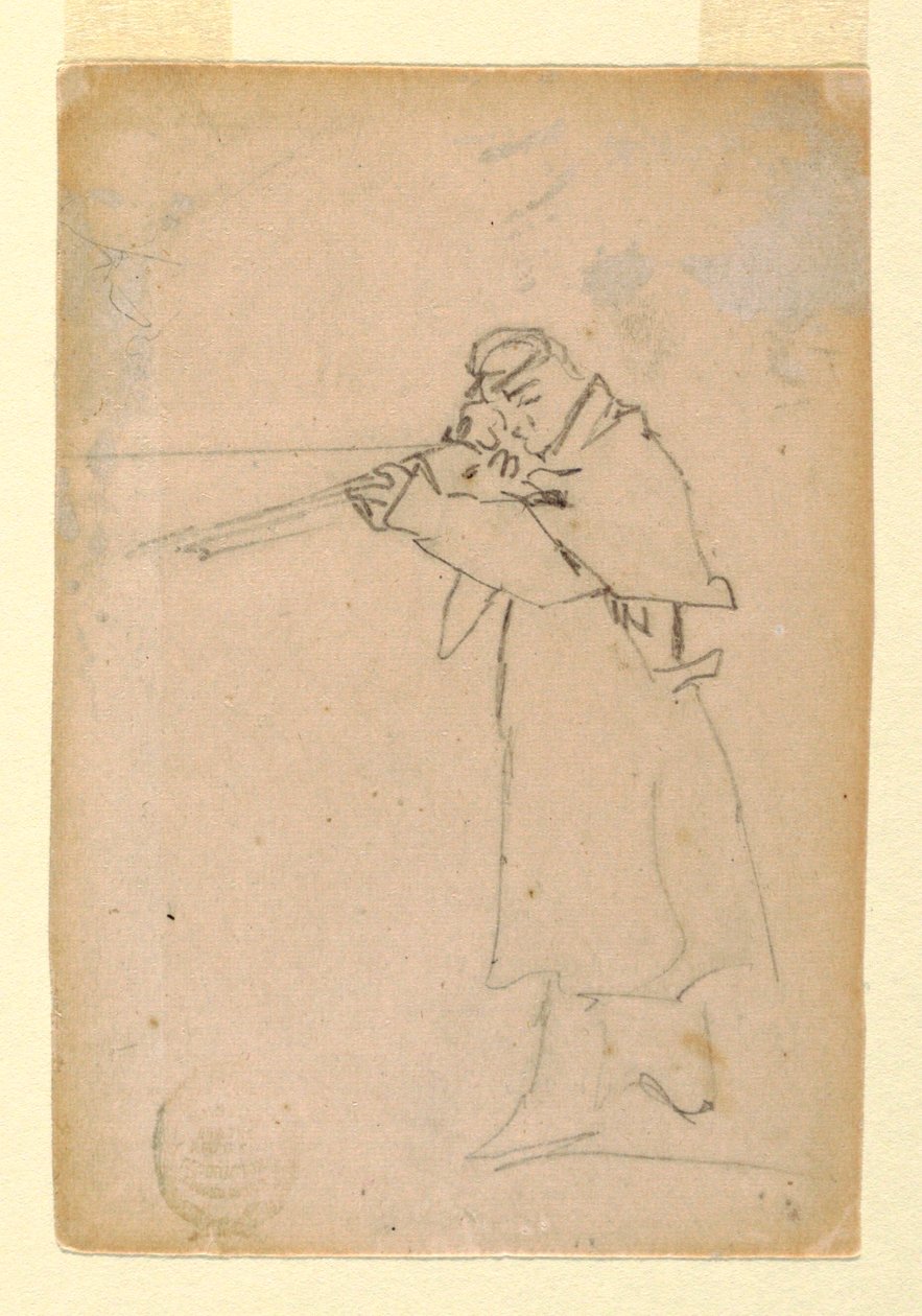 Soldat tager sigte af Winslow Homer