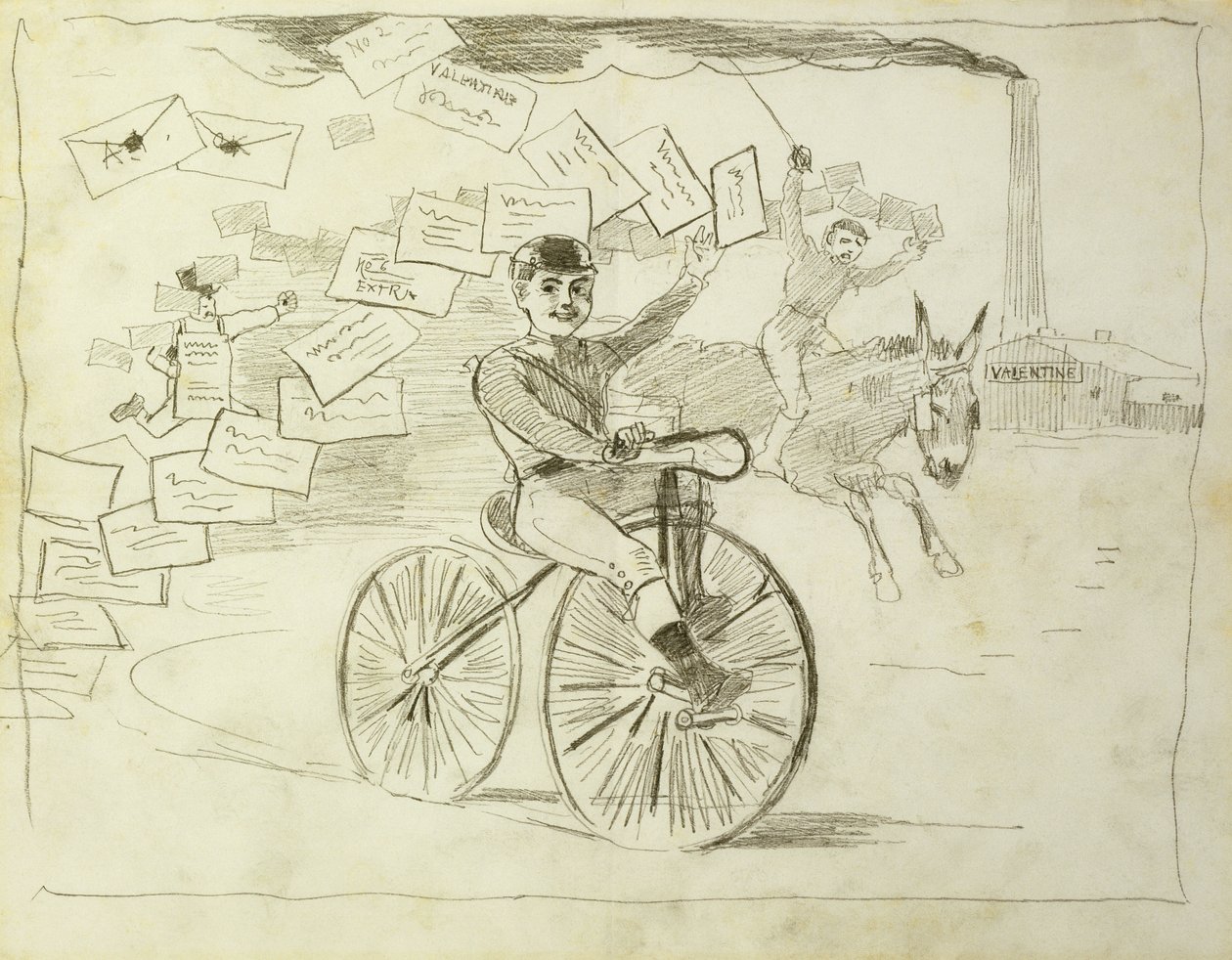 Cykelbuddet, af Winslow Homer