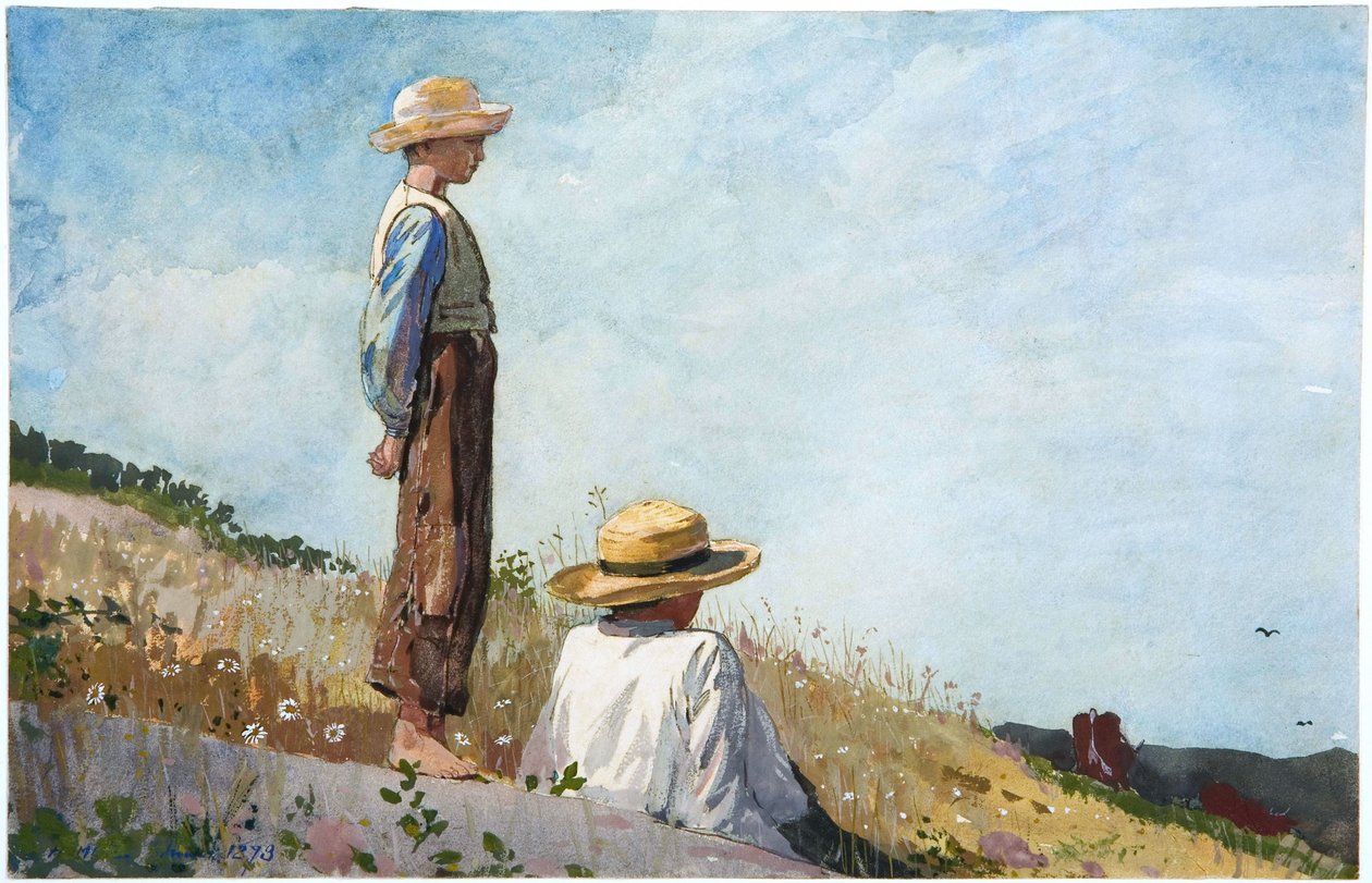 Den blå dreng af Winslow Homer