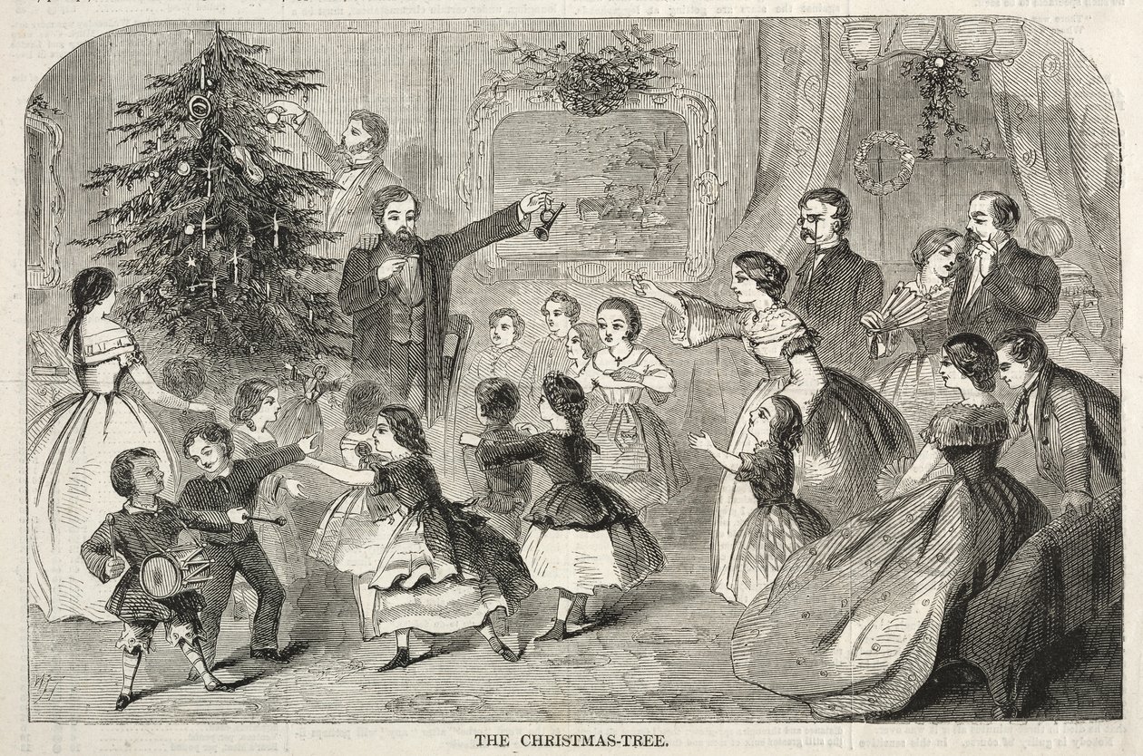 Juletræet, 1858. af Winslow Homer