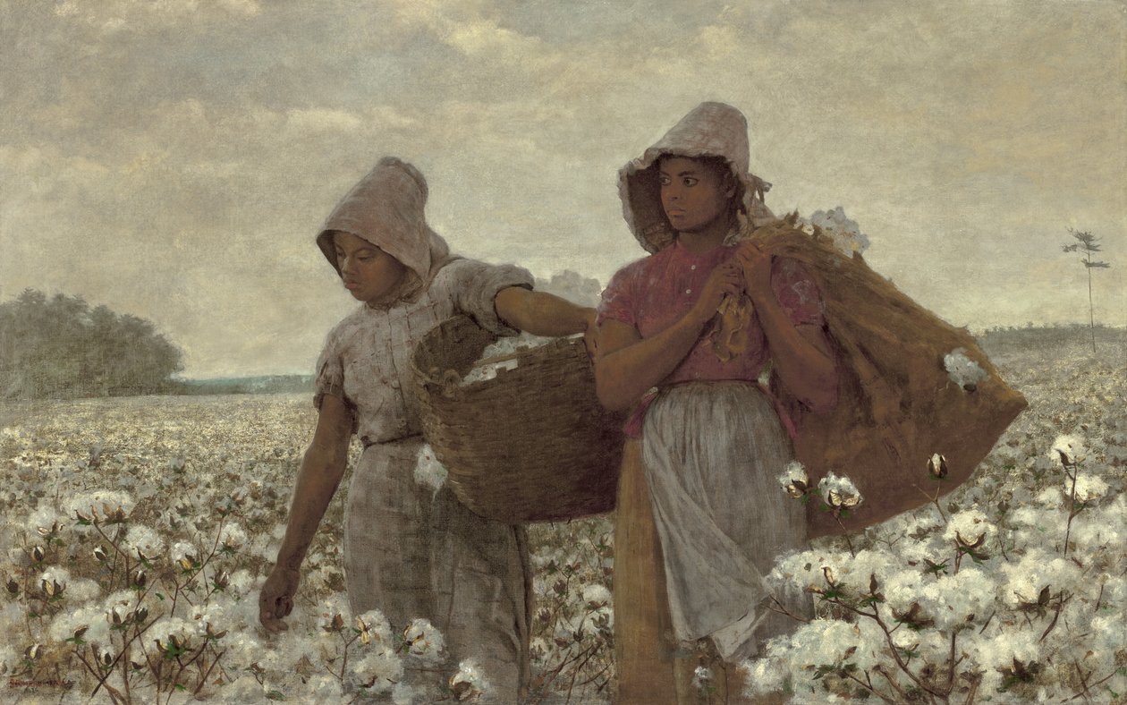 Bomuldsplukkerne, 1876 af Winslow Homer