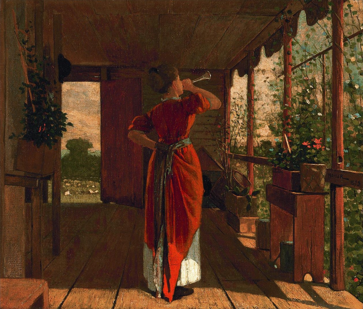 Middagshornet af Winslow Homer