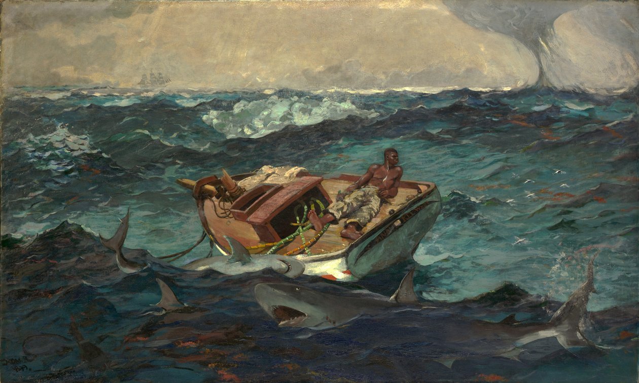 Golfstrømmen, 1899 af Winslow Homer