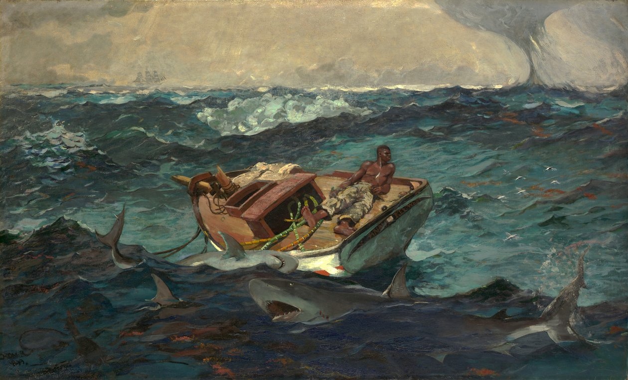 Golfstrømmen, 1899. af Winslow Homer