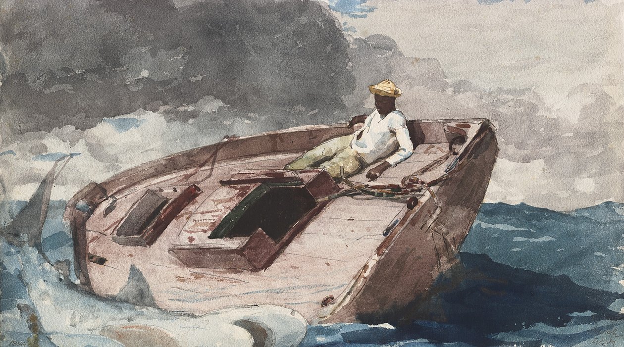 Golfstrømmen, ca. 1899 af Winslow Homer
