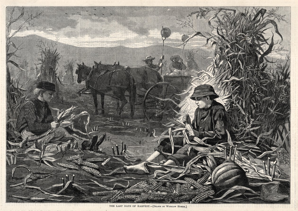 Høstens sidste dage, 1873. af Winslow Homer