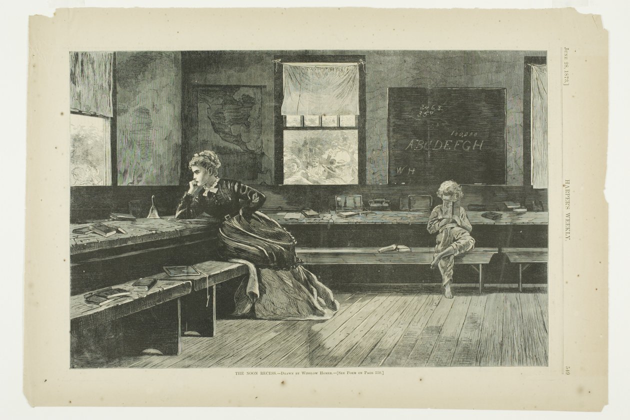 Middagspausen af Winslow Homer