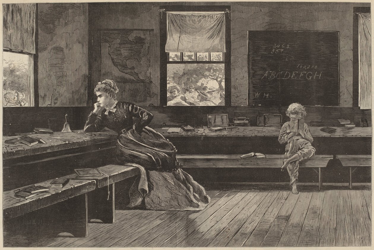 Middagsferien, udgivet 1873. af Winslow Homer