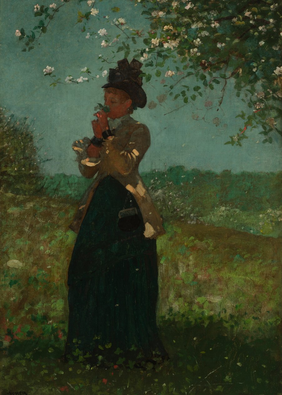 Den gule jakke af Winslow Homer