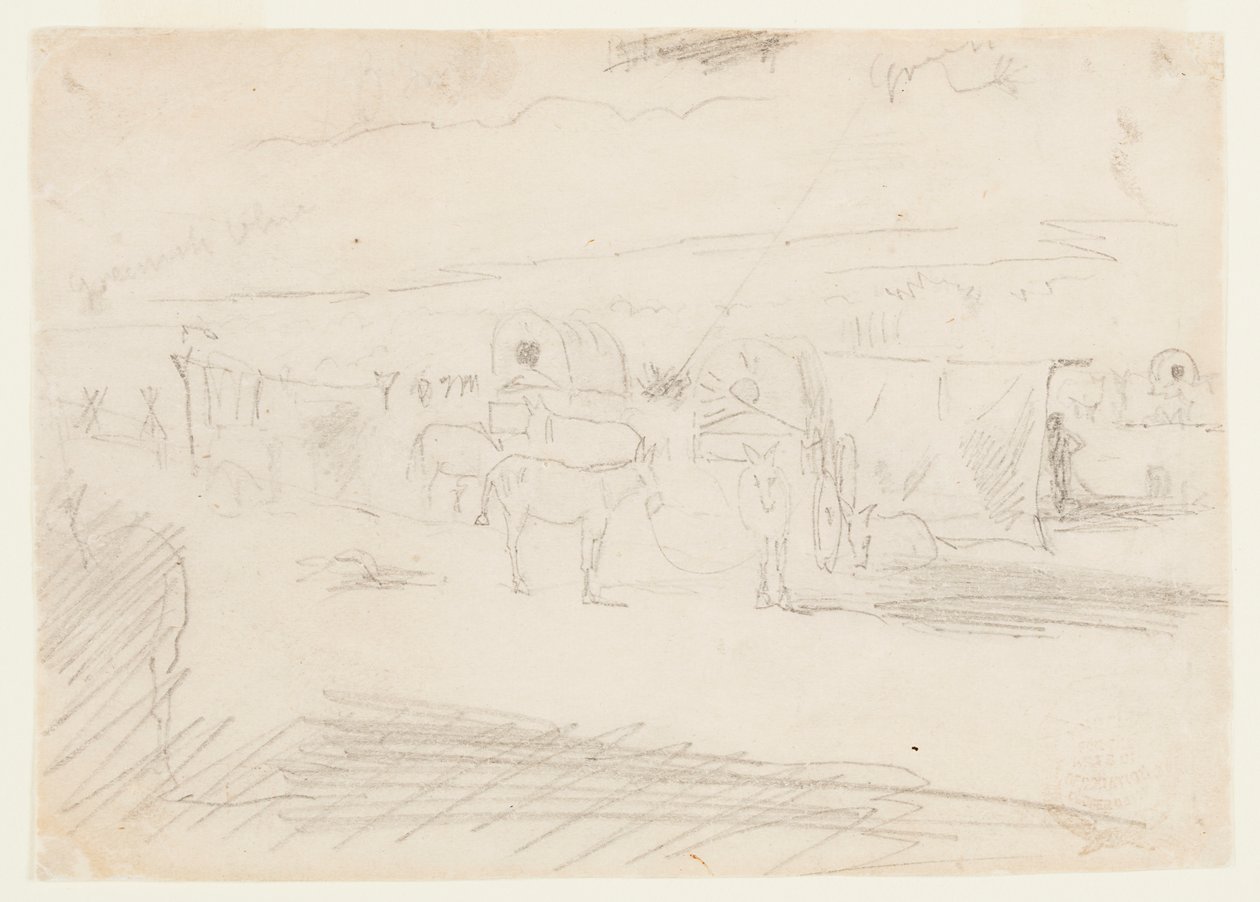 Tog af hærvogne af Winslow Homer