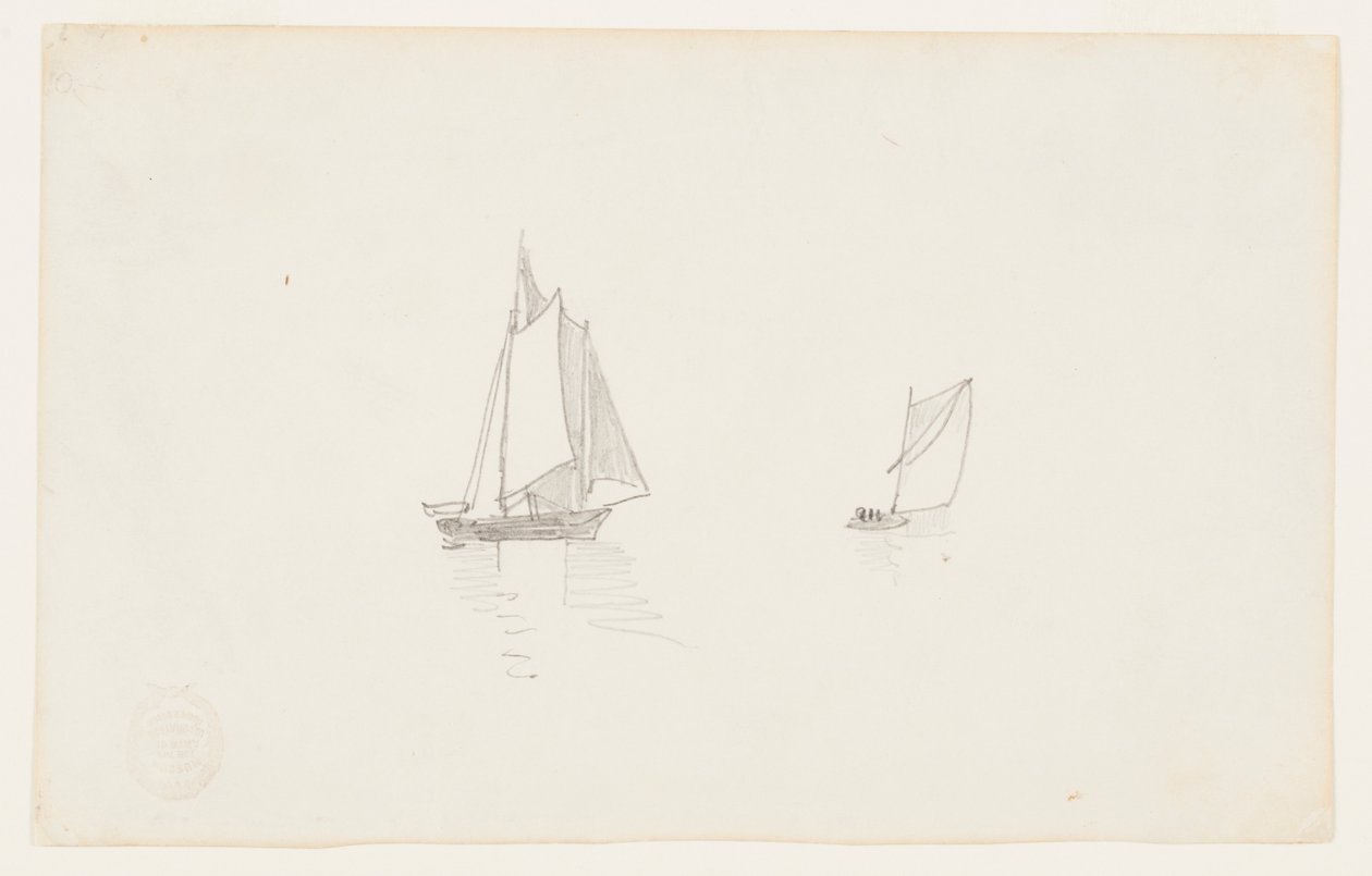 To-mastet skonnert af Winslow Homer