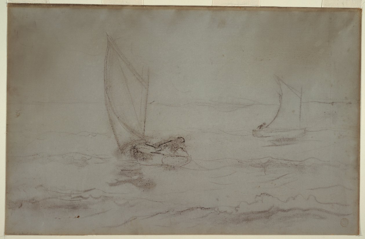 To Sloops Sejler af Winslow Homer