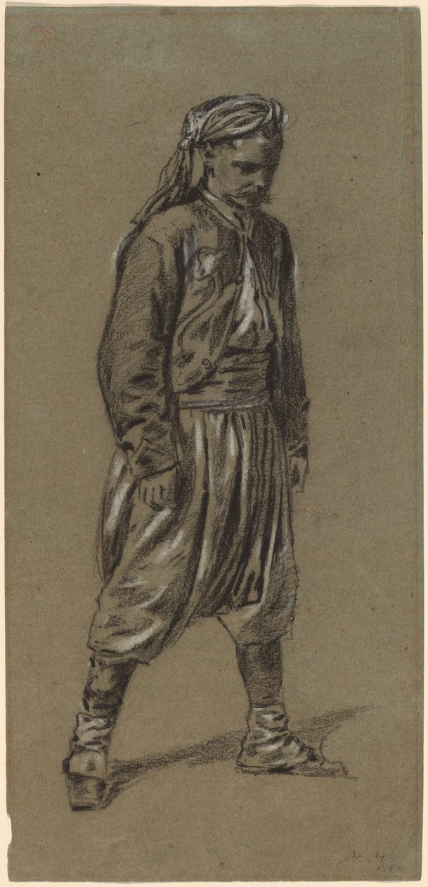 Zouave, 1864. af Winslow Homer