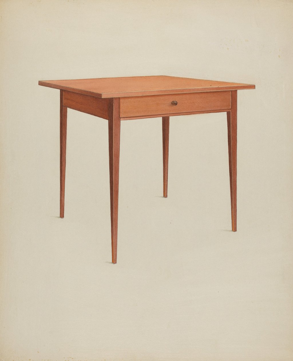 Shakerbord, ca. 1937. af Winslow Rich