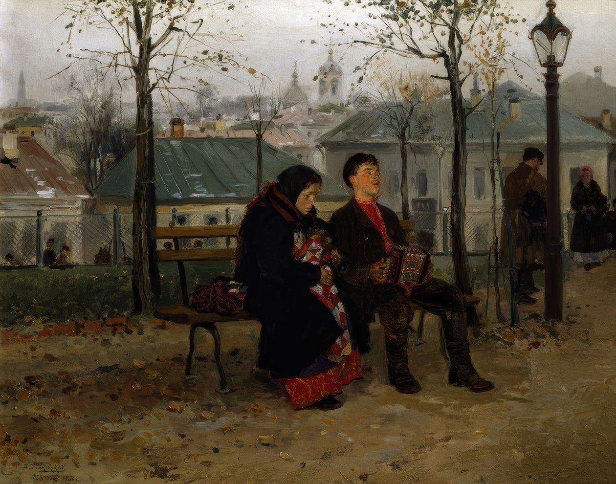 På boulevarden af Wladimir Jegorowitsch Makowski
