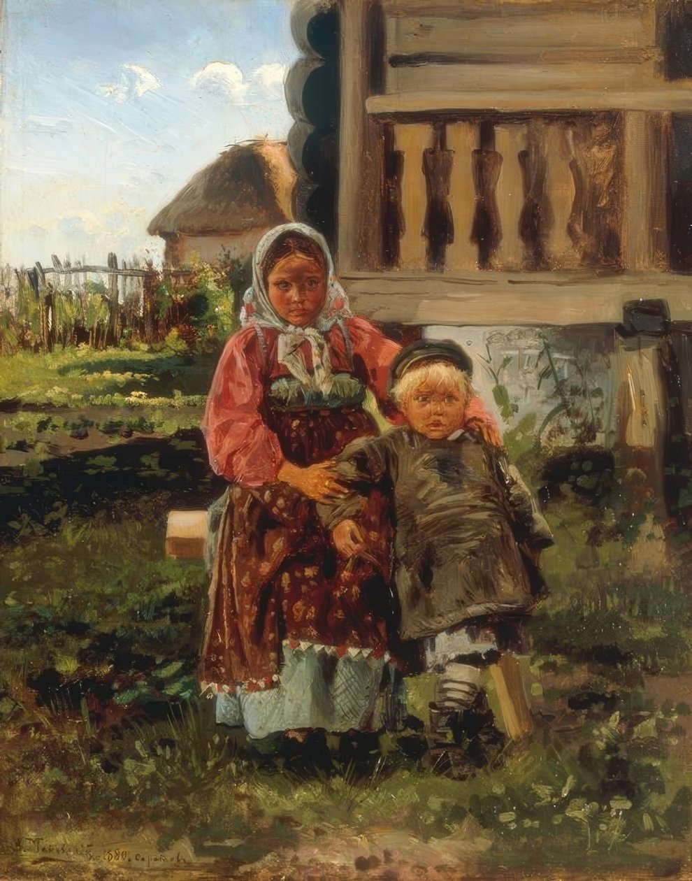 Landsbybørn af Wladimir Jegorowitsch Makowski
