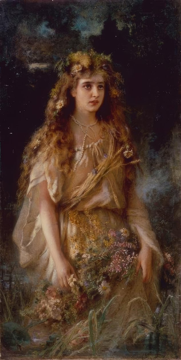 Ophelia af Wladimir Jegorowitsch Makowski
