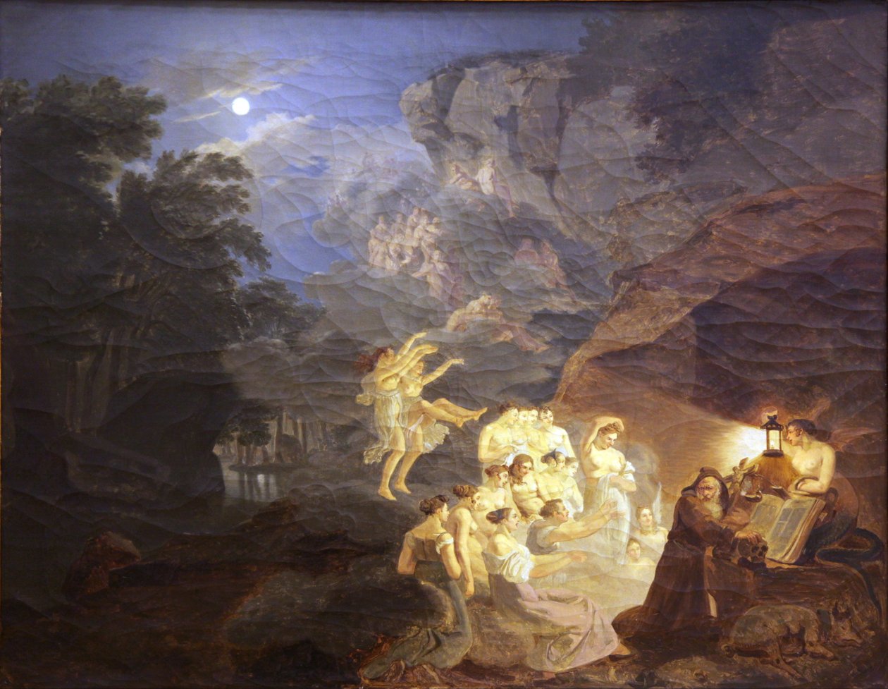 Saint Anthony fristelse af Wolfgang Adam Töpffer