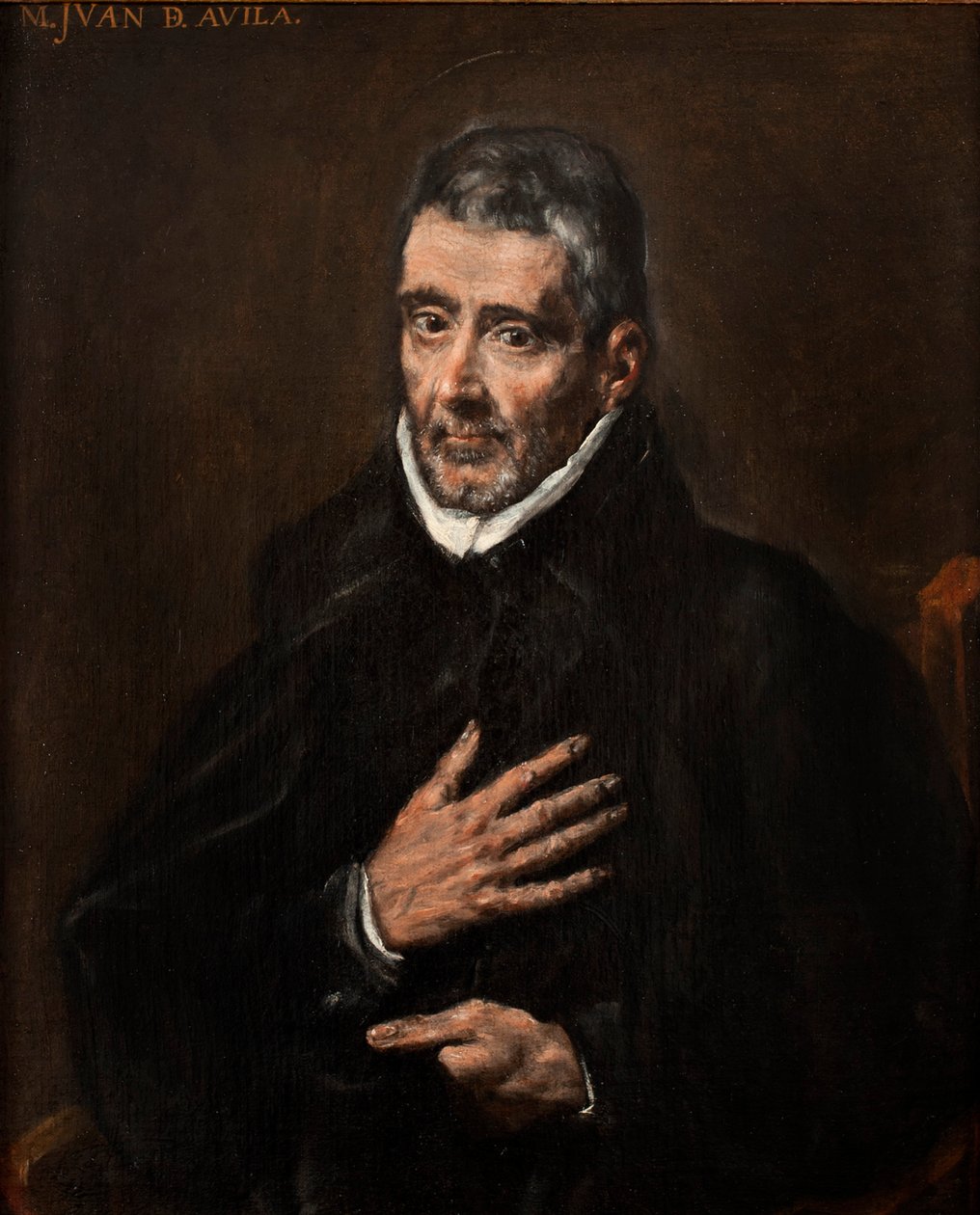 Portræt af Juan de Ávila af Workshop of El Greco