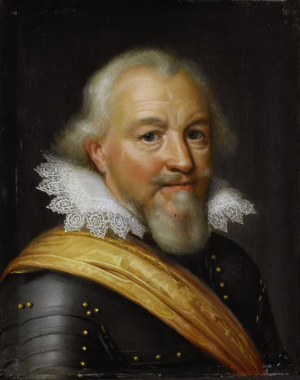Portræt af John VII (1561–1623), greve af Nassau-Siegen af Jan Anthonisz. van Ravesteyn