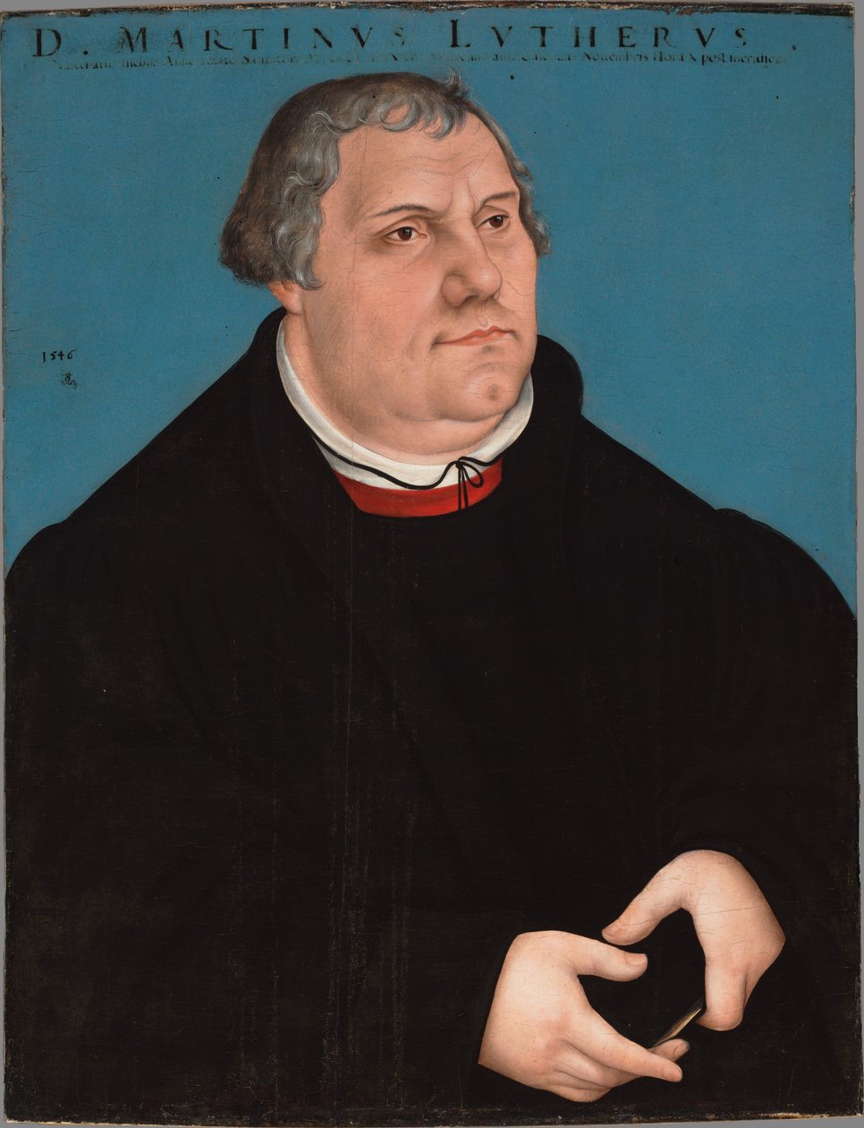 Martin Luther af Workshop of Lucas Cranach the Elder  