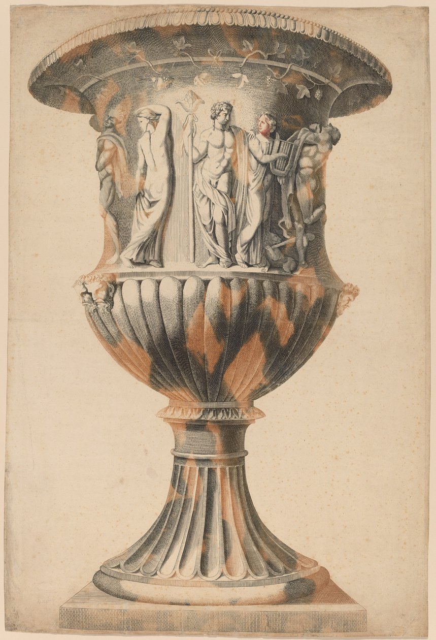 Grand Vase af Workshop of Johann Teyler