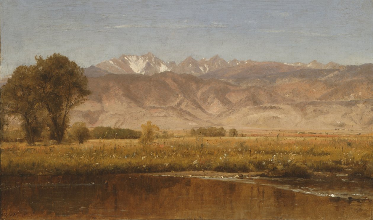 Foothills Colorado af Worthington Whittredge