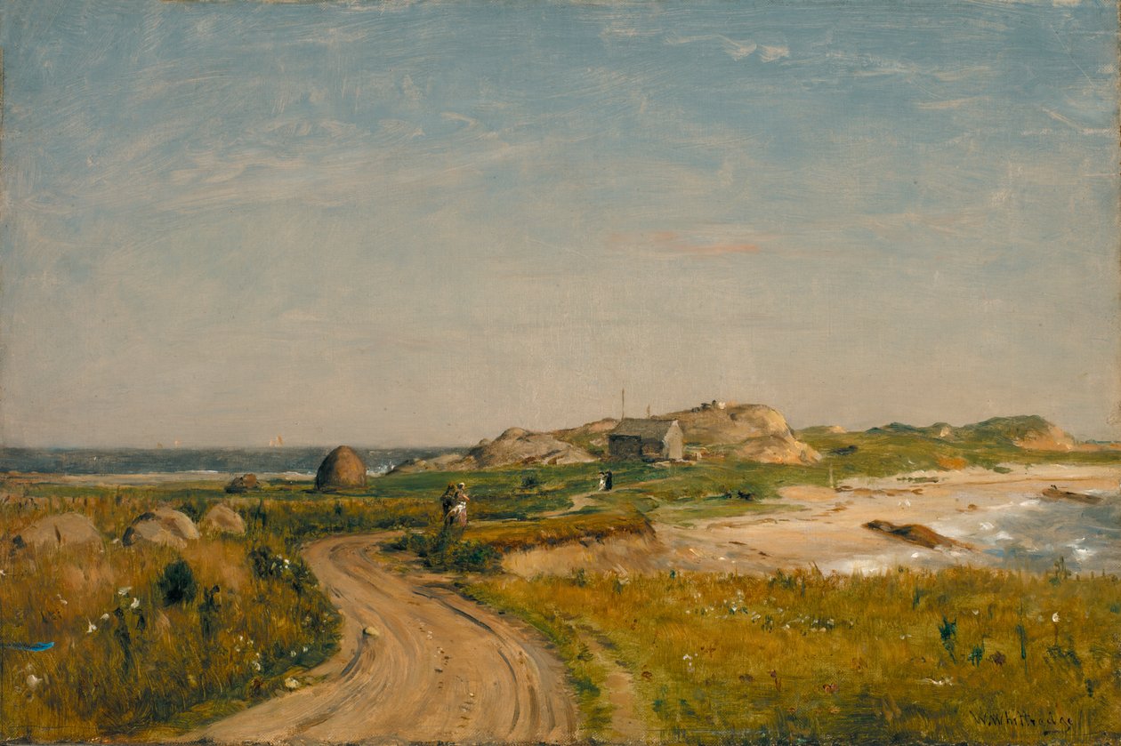 Seconnet Point, Rhode Island, ca. 1880. af Worthington Whittredge