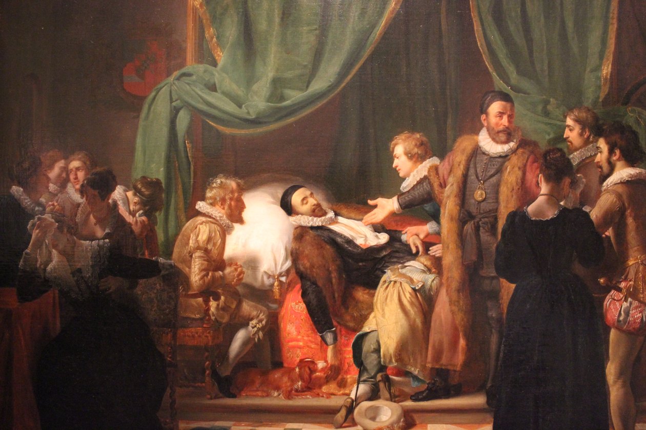 William of Orange dødsleje af Woutherus Mol