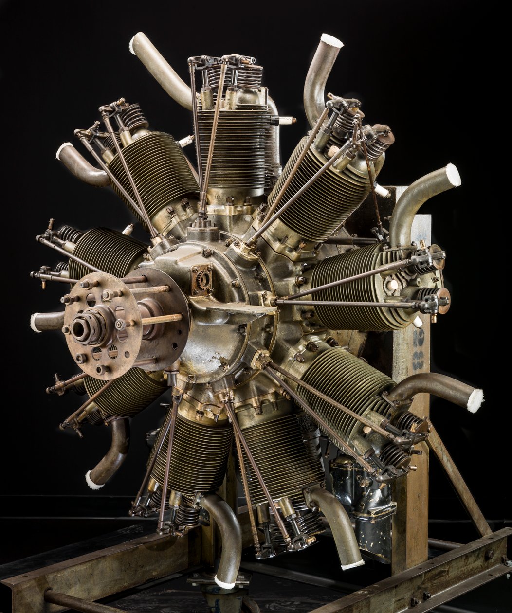 Lawrance J-1, Radial 9 motor, ca. 1922. af Wright Aeronautical