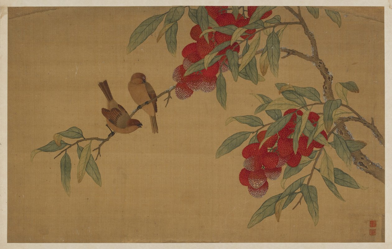 Fugle og Frugt af Wu Zhang