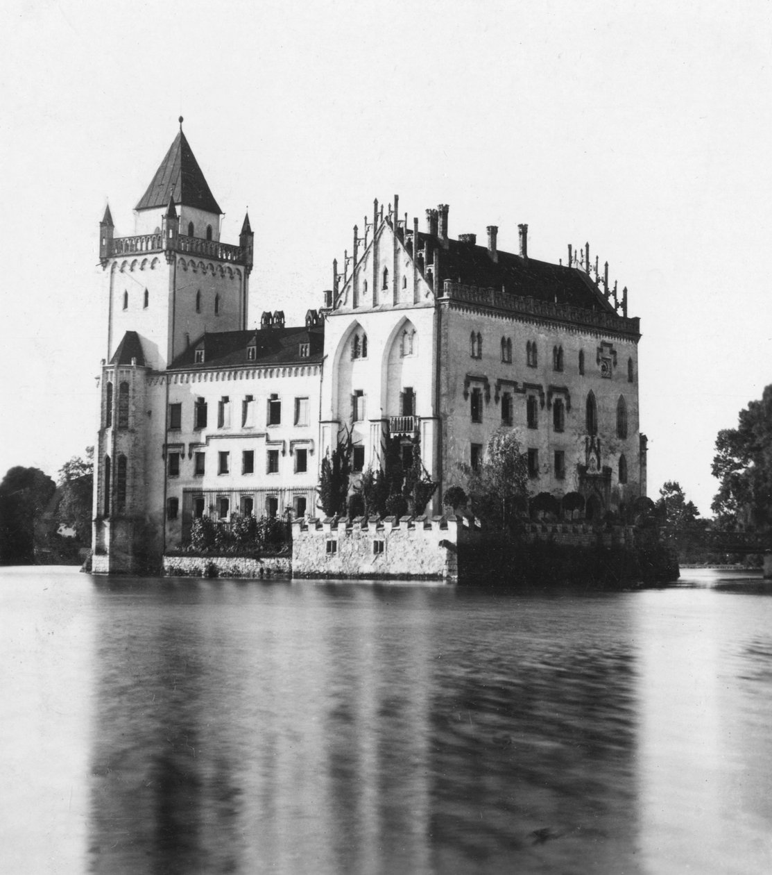 Anif Castle, Salzburg, Østrig, omkring 1900-tallet. af Wurthle and Sons
