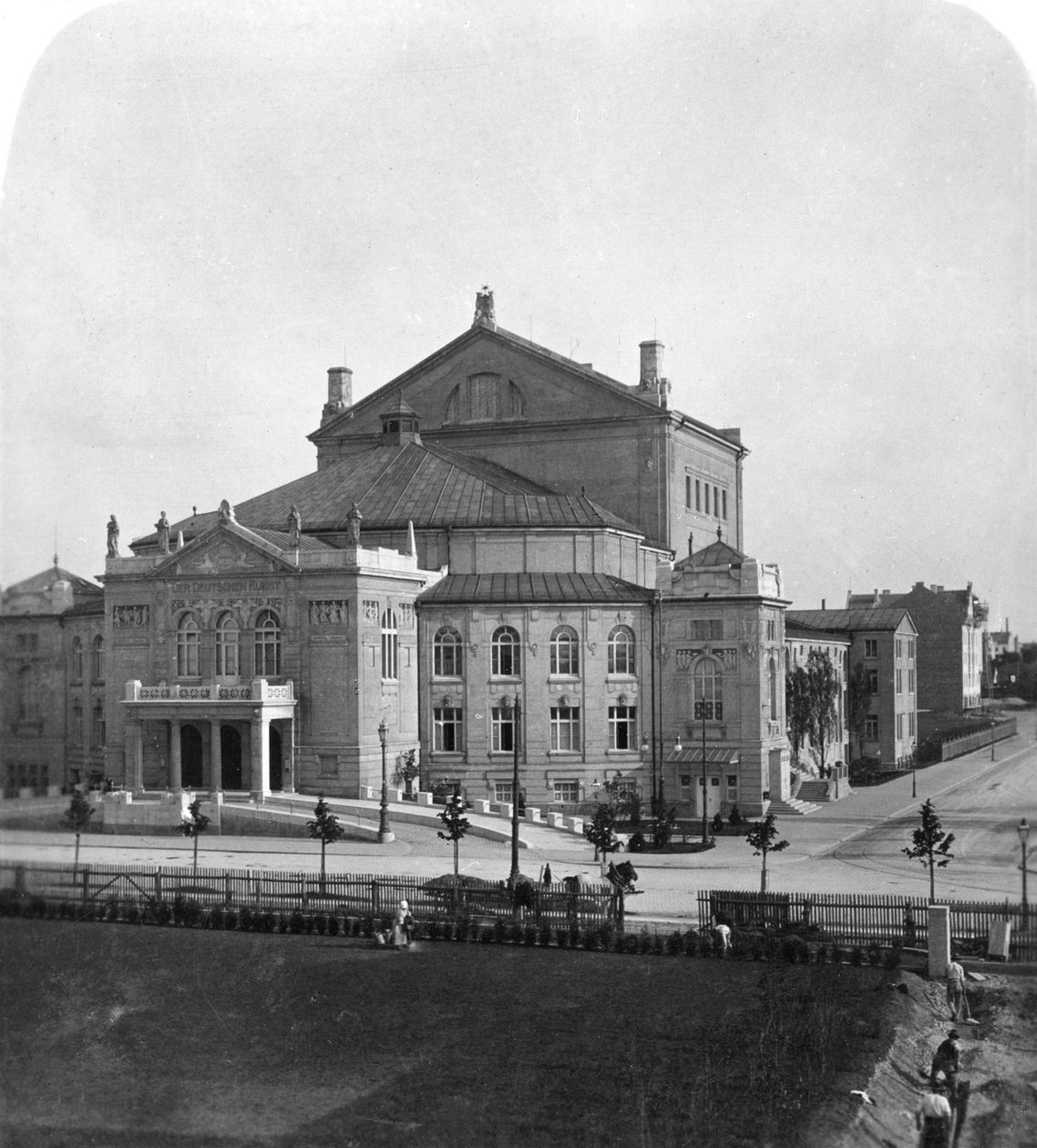 Prinzregenten Theatre, München, Tyskland, ca. 1900 af Wurthle and Sons