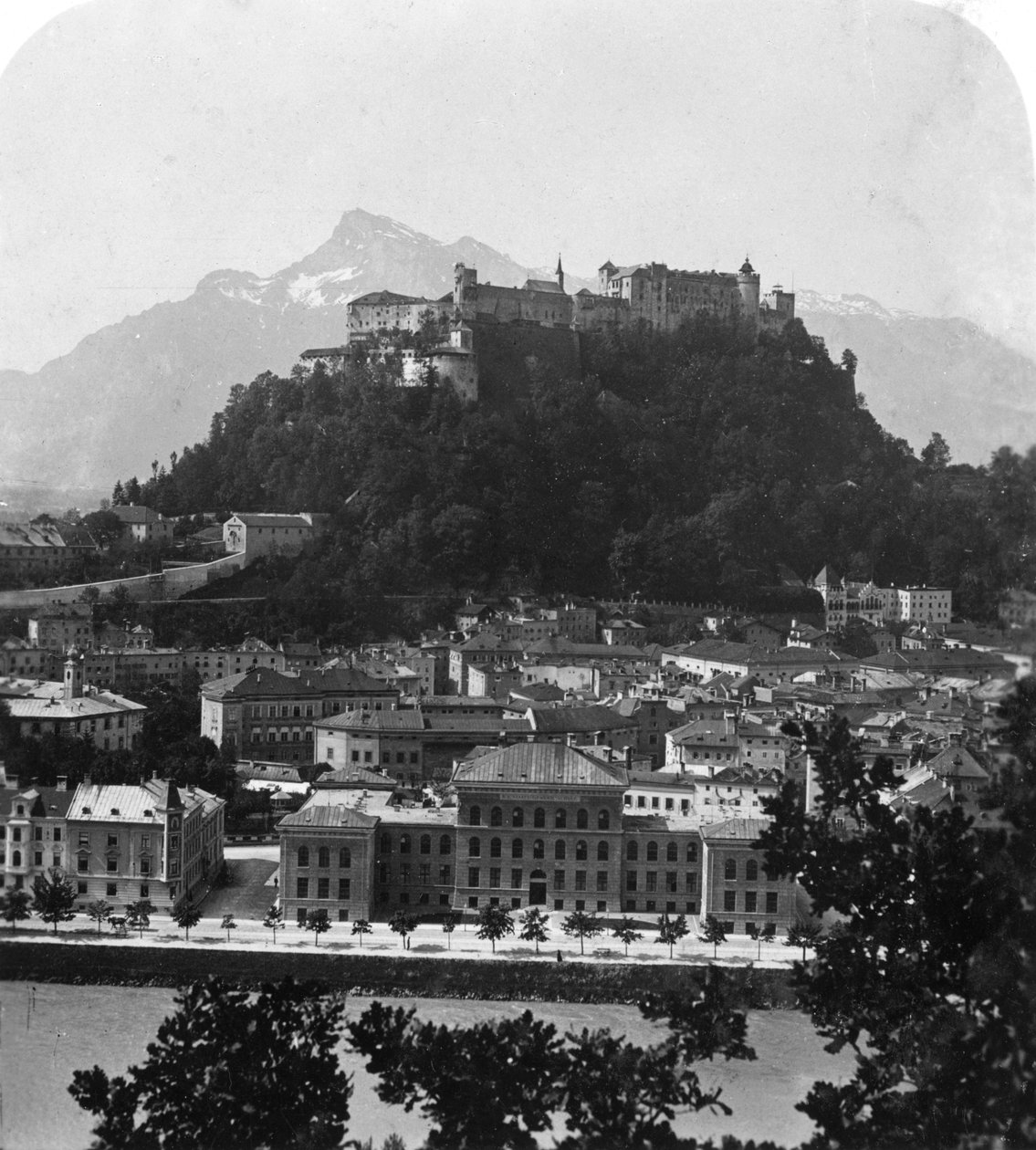 Salzburg, Østrig, ca. 1900. af Wurthle and Sons