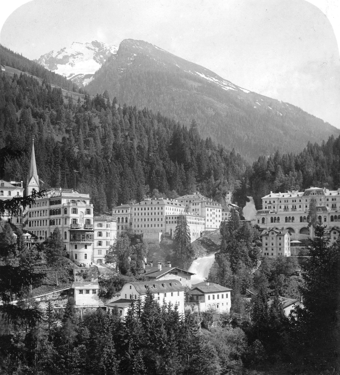 Schwarzenberg, Badgastein, Østrig, omkring 1900-tallet. af Wurthle and Sons