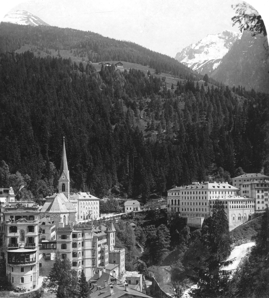Schwarzenberg, Badgastein, Østrig, omkring 1900-tallet. af Wurthle and Sons