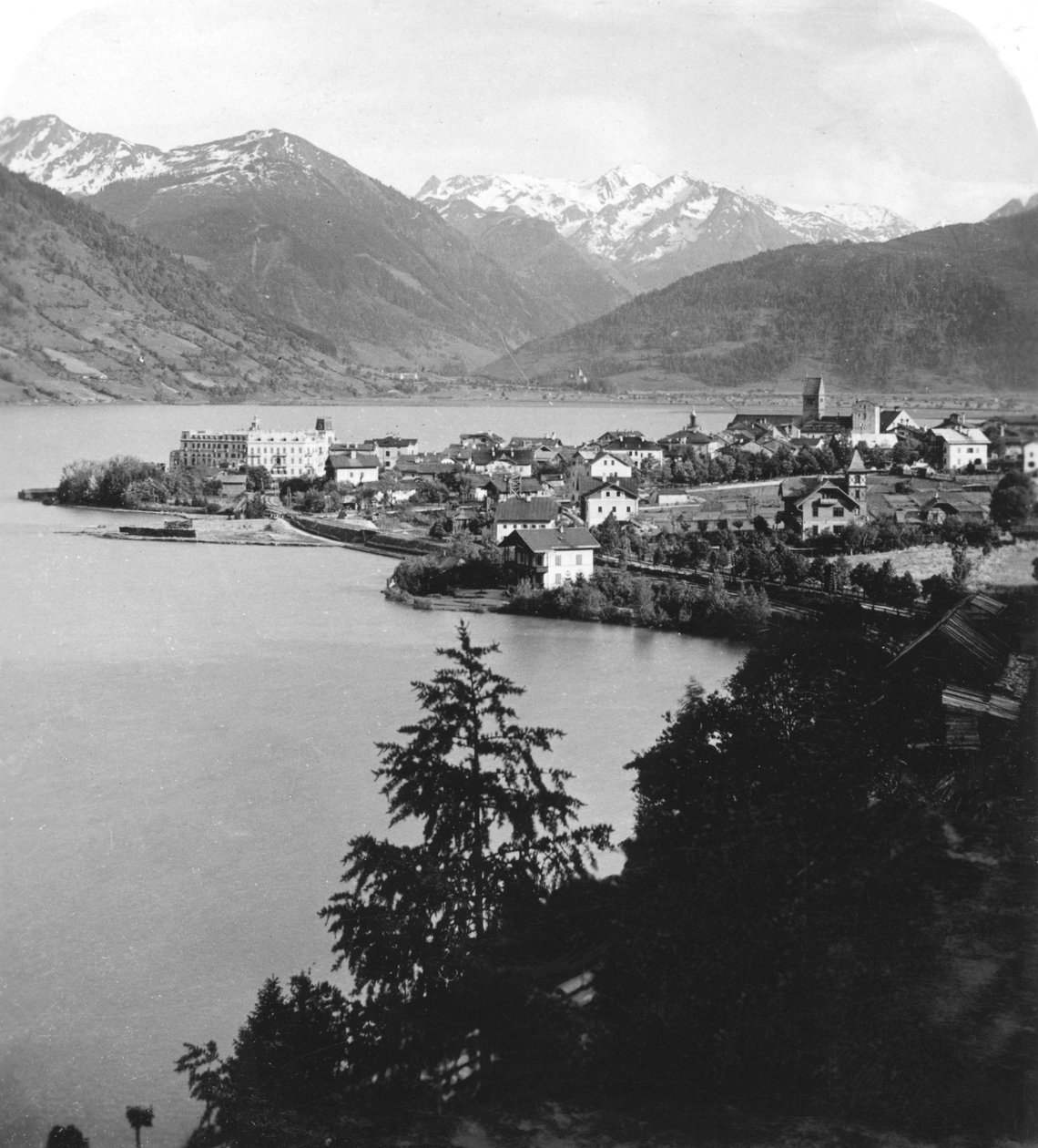 Zell am See, Salzburg, Østrig, omkring 1900-tallet. af Wurthle and Sons