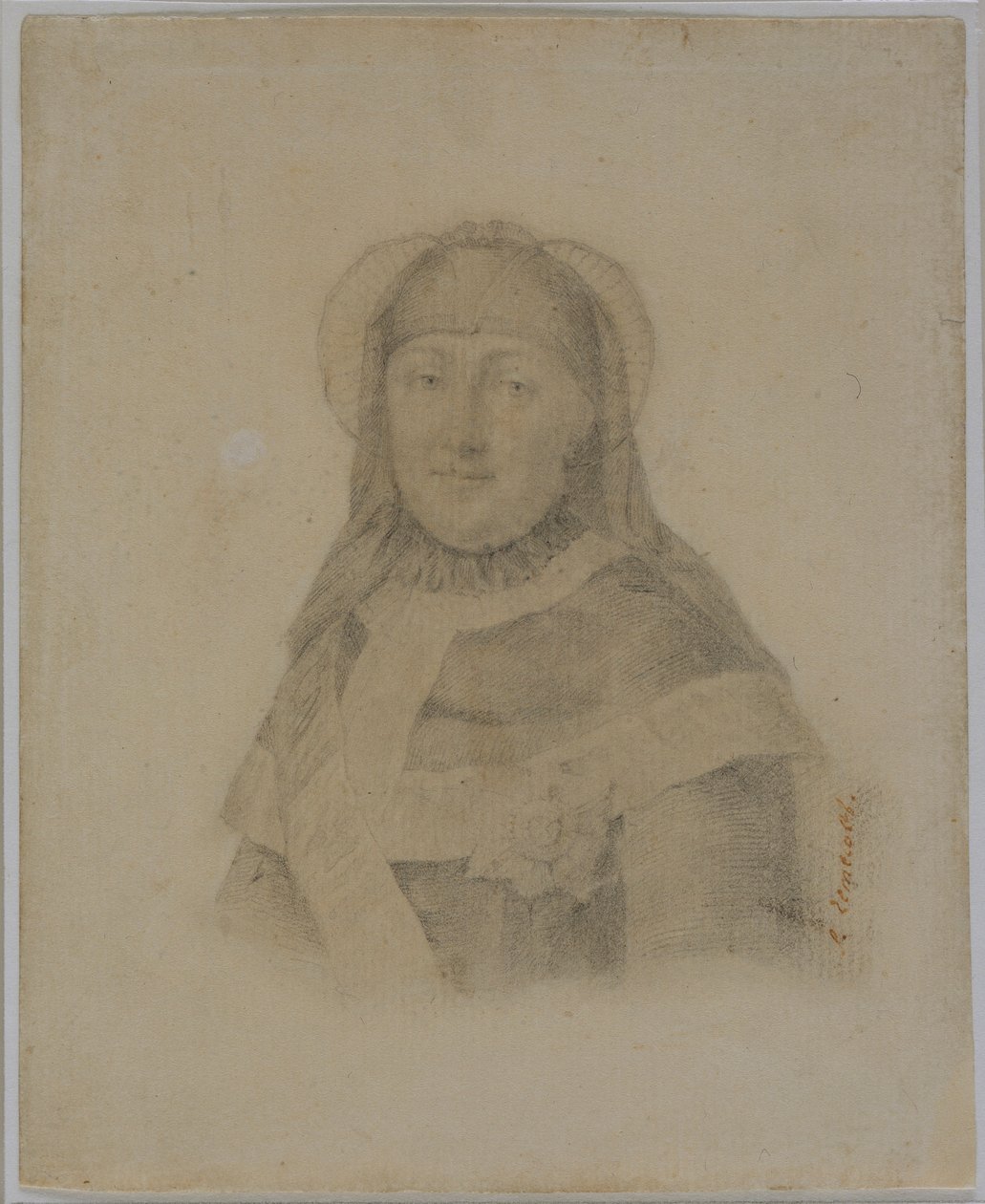Catherine II i sorg, 1762 af Yefgraf Petrovich Chemesov