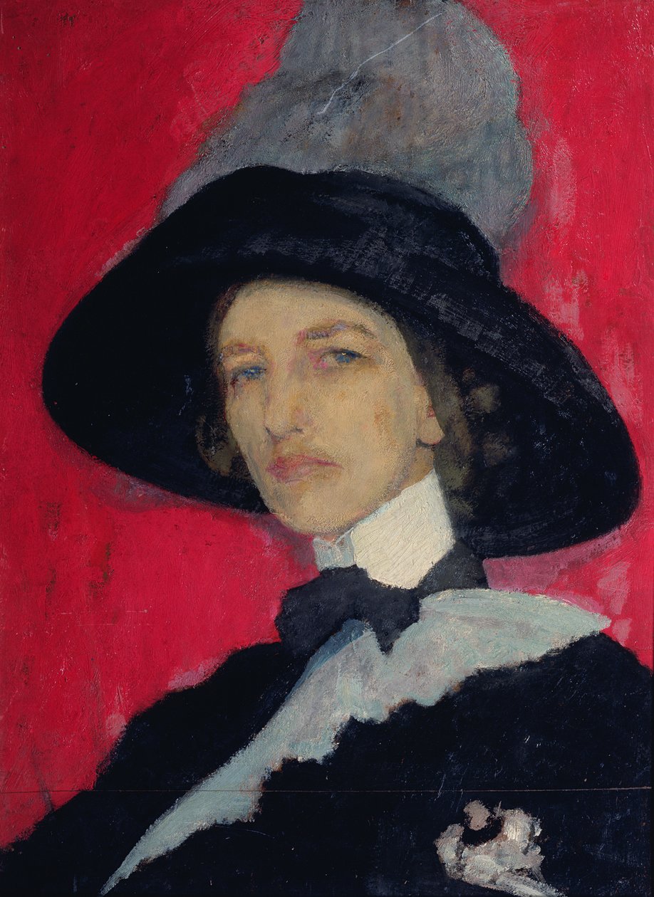 Selvportræt, 1910 af Yelisaveta Sergeyevna Kruglikova