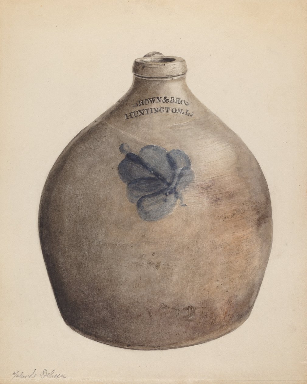 Kande, c. 1937. af Yolande Delasser