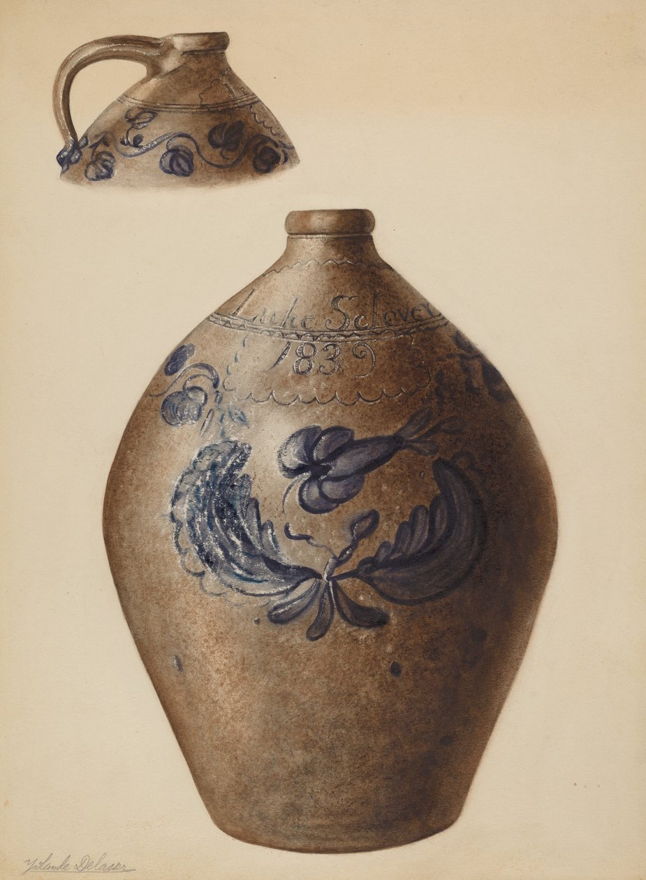 Kande, c. 1937. af Yolande Delasser